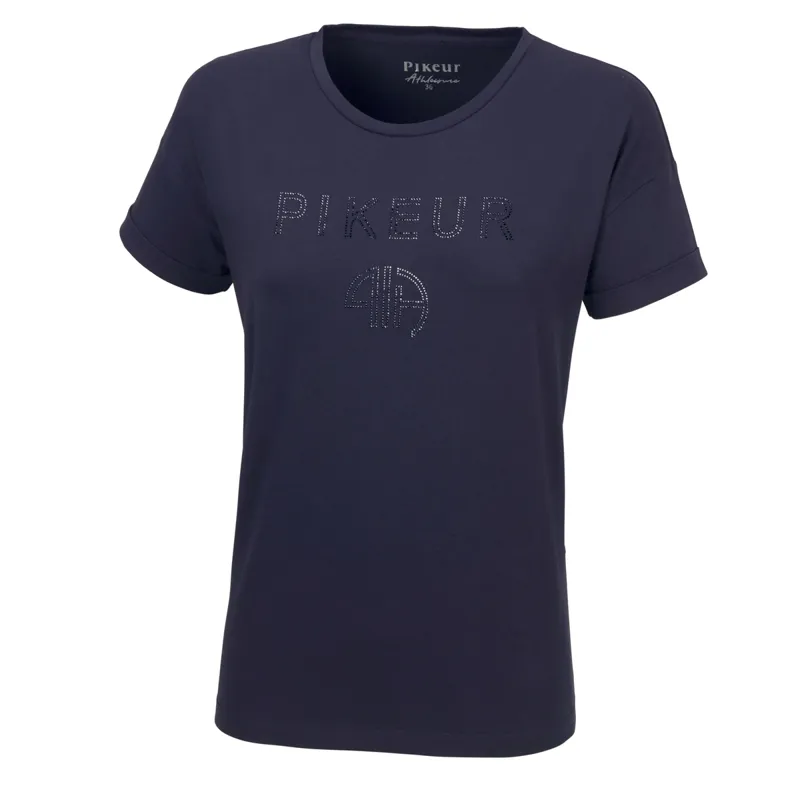 Pikeur Tiene Athleisure Ladies T-Shirt - Night Blue